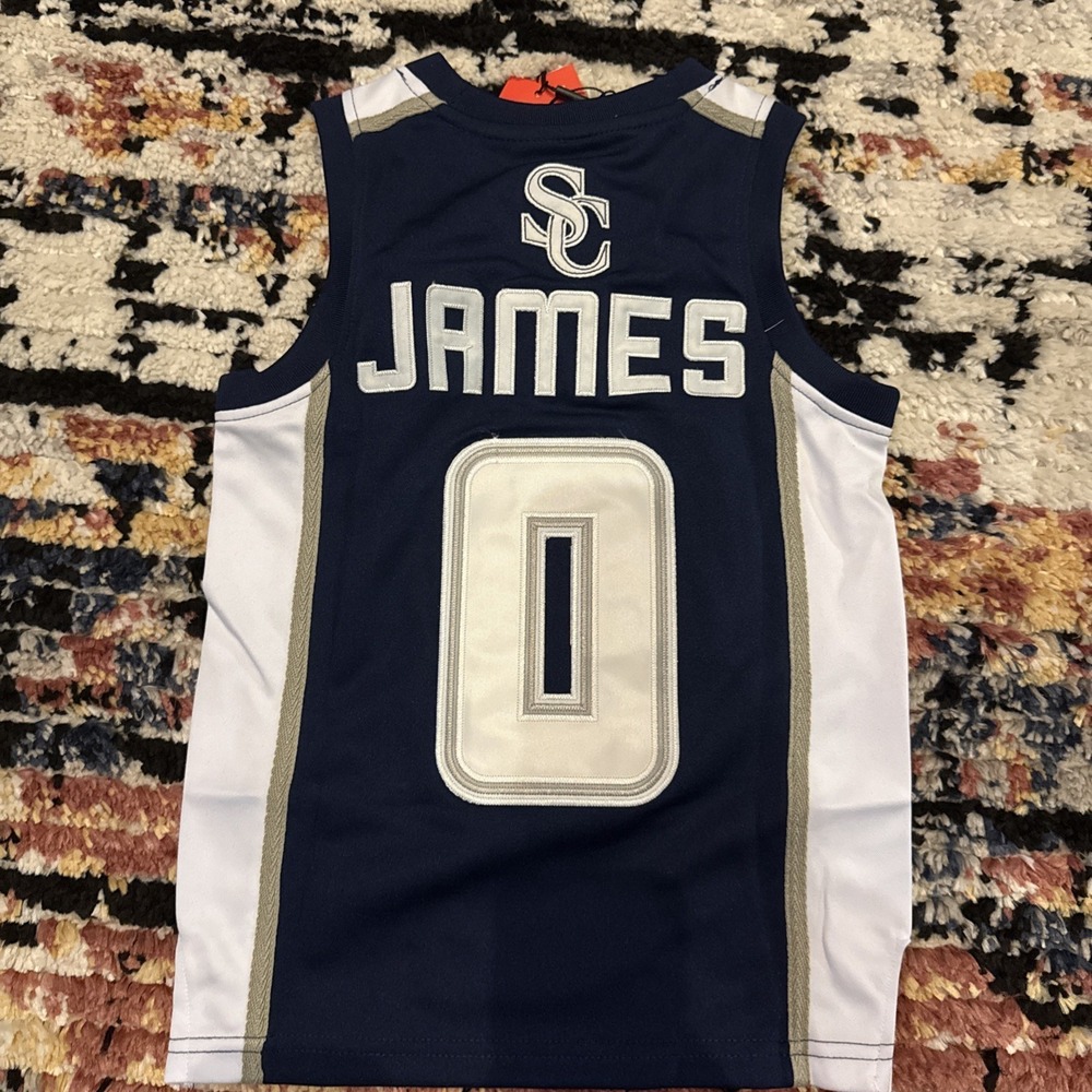 NWT Throwback Bronny James High School Jersey #0 Sierra Canyon Sz Youth XS